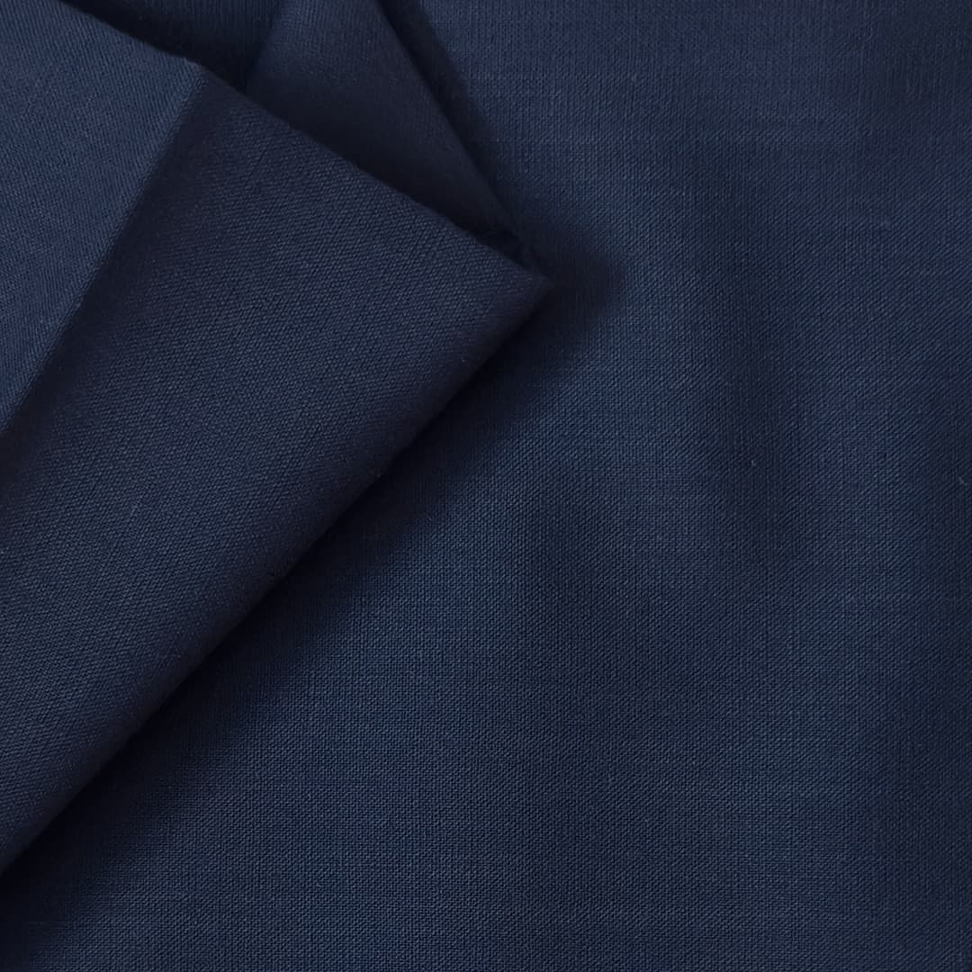 Buy Fancy Slub Dark Blue Shalwar Kameez Fabric - undefined | Mahaarib